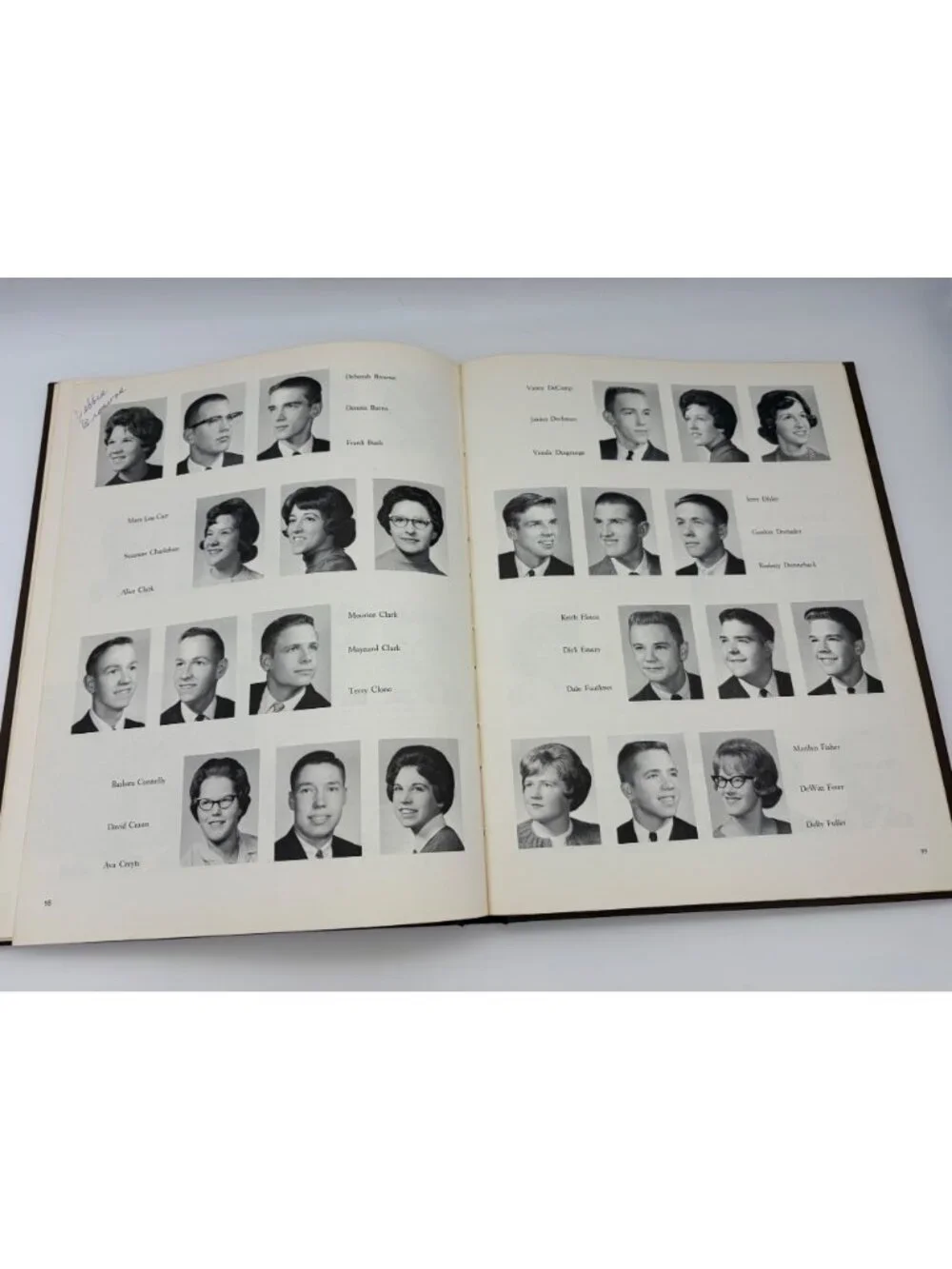 1964 Eaton Rapids High School Eatonian Yearbook Michigan Signed Hardcover Annual